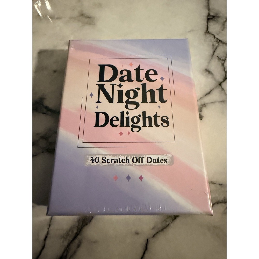 NEW Scratch off‎ Date Night Delights Ideas Card Game for Couples - Sealed 40